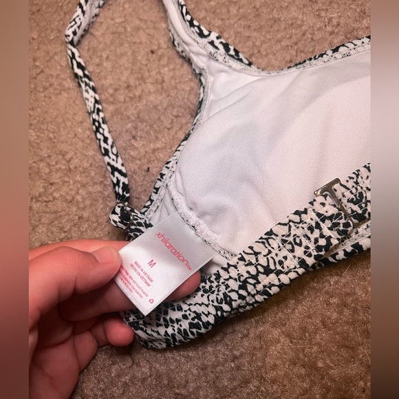 Black and White Snakeskin Bikini Set M/L - Picture 4 of 4